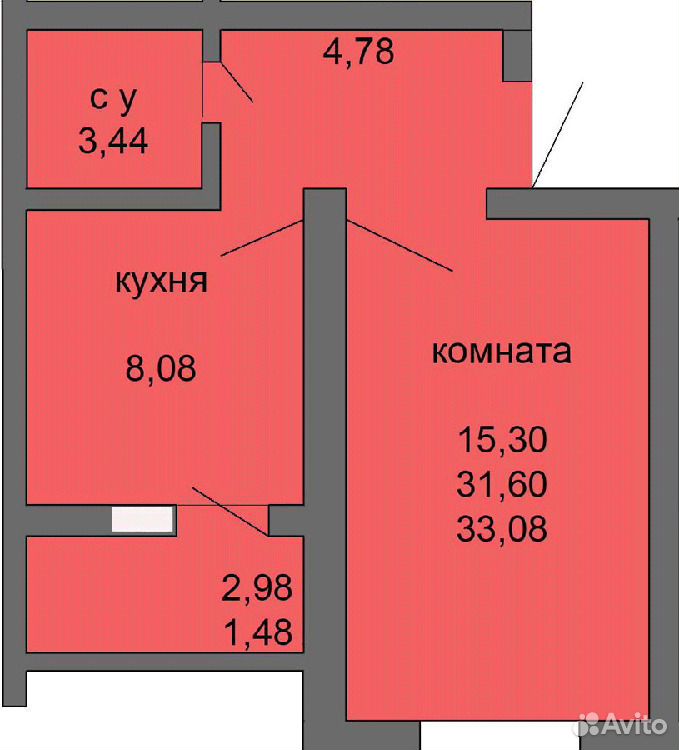 Купить однокомнатную квартиру в боре