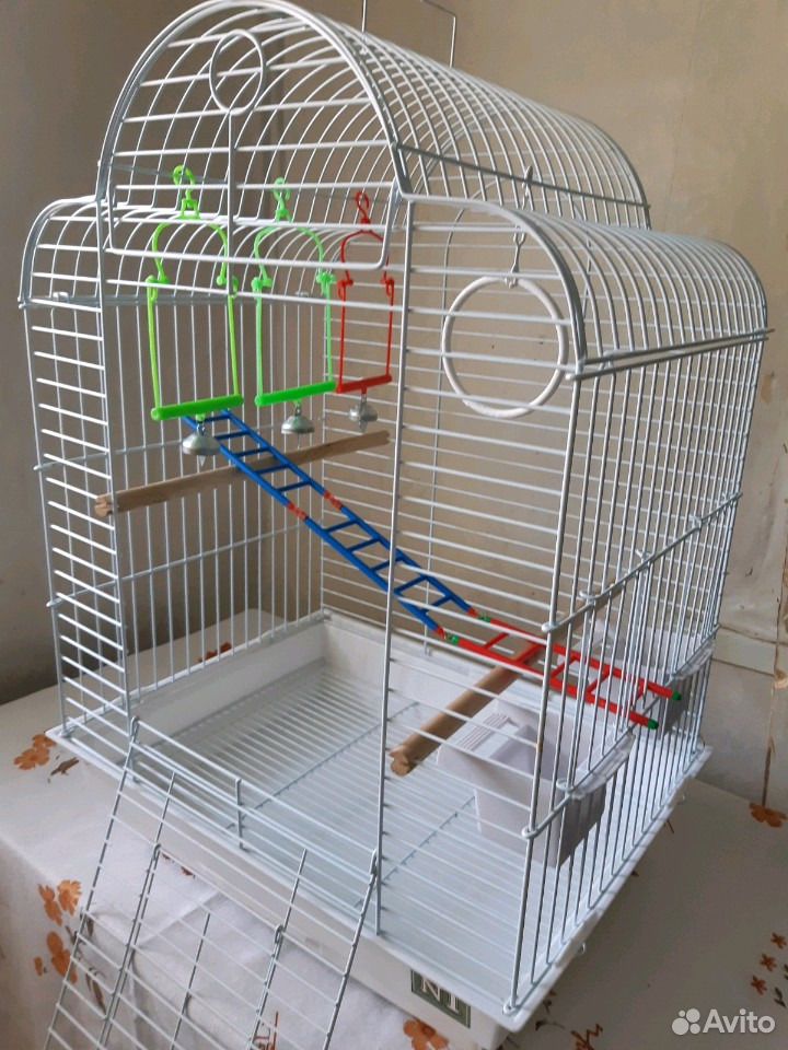 Клетка для попугаев +набор для разведения купить на Зозу.ру - фотография № 1