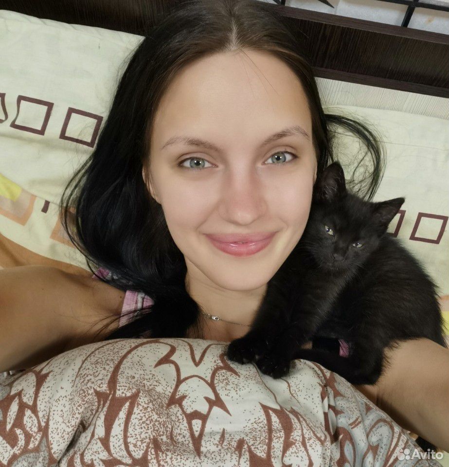Чёрный котенок девочка купить на Зозу.ру - фотография № 10
