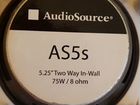 Встраиваемые колонки AudioSource AS5s объявление продам