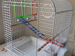 Клетка для попугаев +набор для разведения