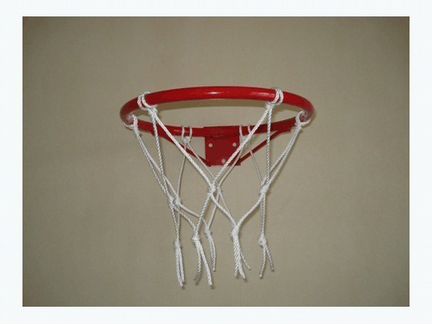 Кольцо баскетбольное N7 с сеткой