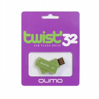 Флешки новые qumo 32GB Twist