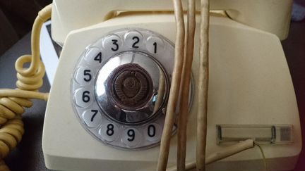 Телефон с Гербом СССР для закрытой связи тяжёлый
