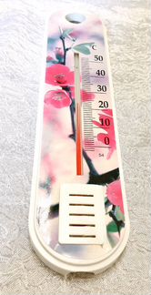 Термометр, градусник домашний, с цветами