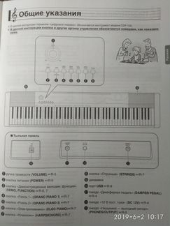 Электронное пианино Casio