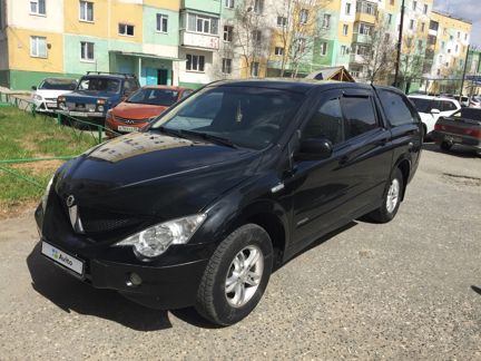 SsangYong Actyon Sports 2.0 МТ, 2008, пикап, битый