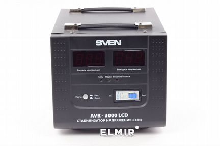 Стабилизатор напряжения sven AVR 3000 LCD