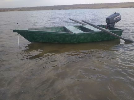 Лодка алюминевая для охоты и рыбалки