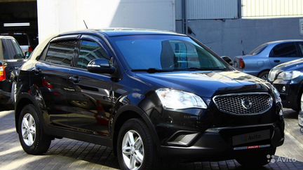 SsangYong Actyon 2.0 МТ, 2012, битый, 100 000 км