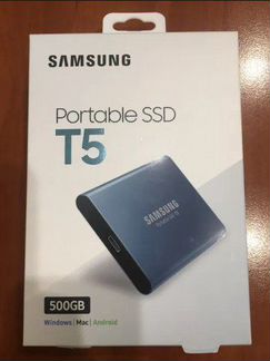Внешний диск SAMSUNG Portable SSD T5 500GB USB 3.1