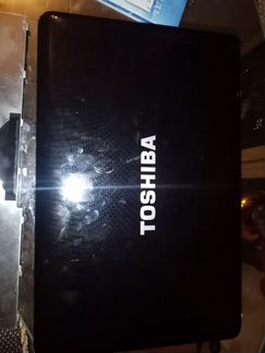 Toshiba ноутбук. продам. на запчасти или под восто