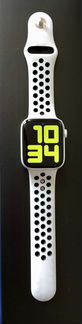Apple Watch Nike Series 5, 44 мм, «серебристый»