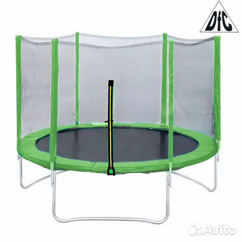 Батут DFC trampoline fitness С сеткой 12FT-TR-LG
