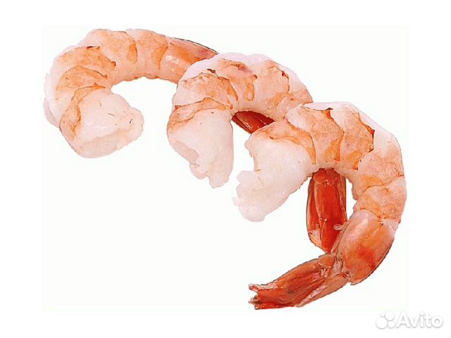 Креветки очищенные 21/25 с хвостом