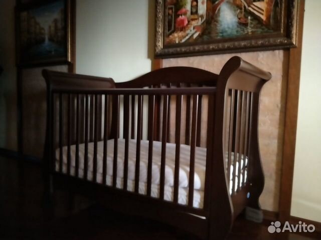 Кроватка Италия массив бука Pali Renee