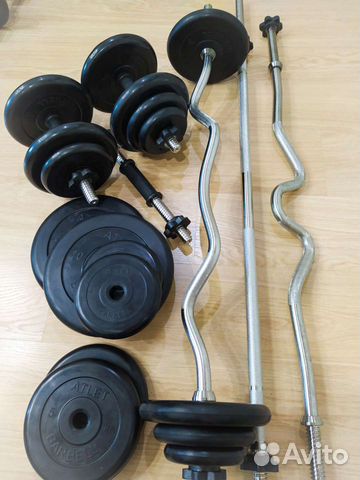 Гриф штанги гантели