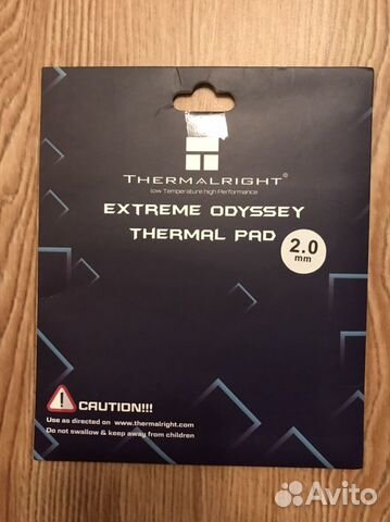 Термопрокладка Odyssey 2 мм 12,8 Вт/mk 120x120 мм