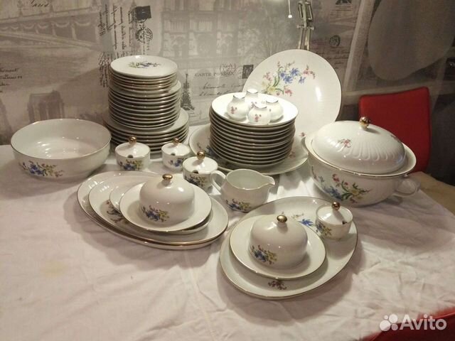 Сервиз столовый коллекционный Hernneberg 1777