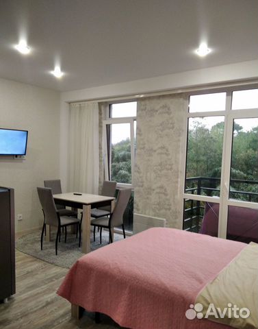 

Квартира-студия, 30 м², 2 кровати