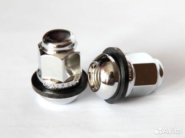 Гайки для Hyundai, KIA с пластиковой шайбой