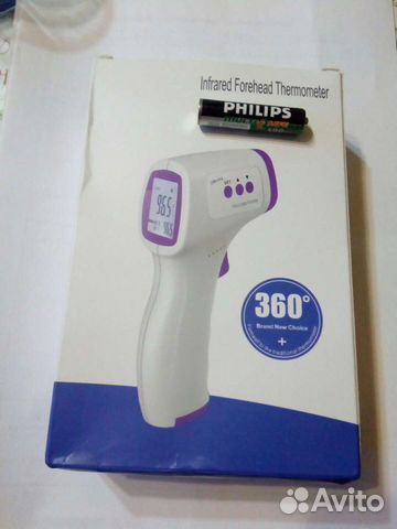 Бесконтактный термометр новый