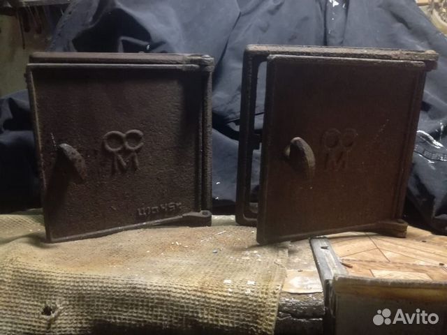 Дверка для печки чугунная