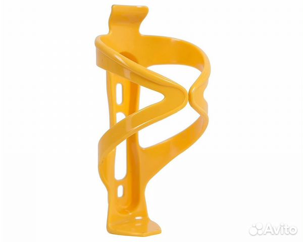 Флягодержатель пластиковый, жёлтый