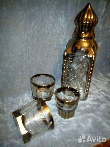 Штоф и рюмки из хрусталя (подар. набор)