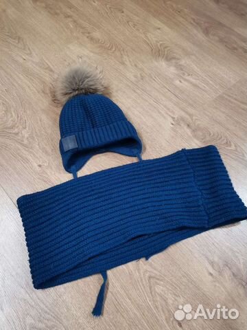 Шапка и шарф зимние