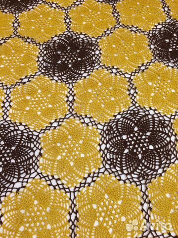 Скатерти вязаные крючком