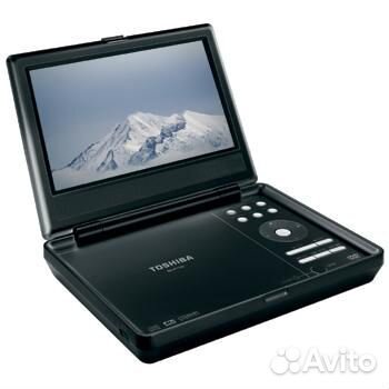 Портативный двд плеер почти новый тошиба SD-P1700