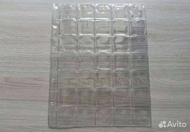 Листы для монет