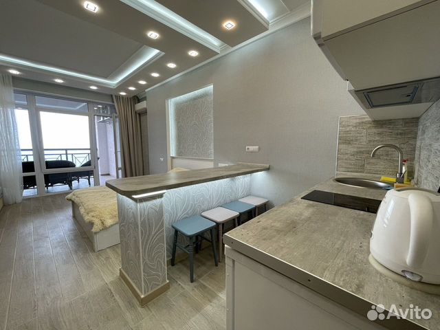 

Квартира-студия, 40 м², 2 кровати