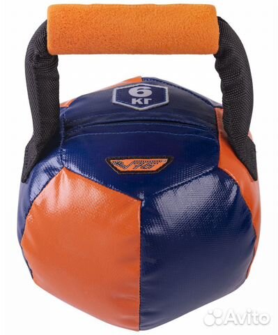 Гиря мягкая гмб6, 6 кг, V76