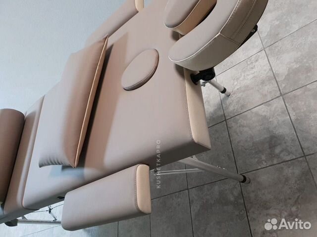 Массажный стол премиум с подголовником