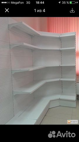 Торговые стеллажи для магазина бу