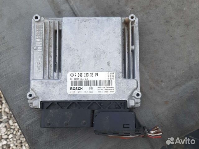 Блок управления двигателя Мерседес W203 2.2D