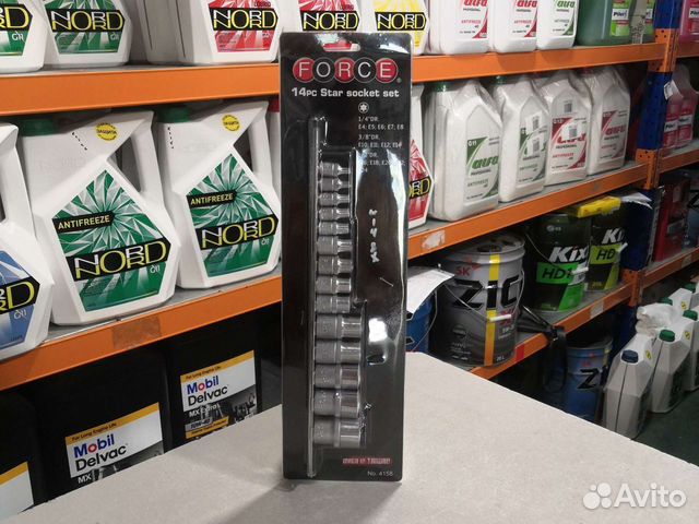 Набор головок torx E4-E24 1/4&3/8&1/2DR 14 пр