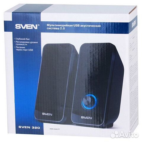 Мультимедийная USB акустическая система 2.0