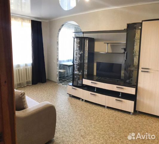 

2-к. квартира, 45 м², 2 кровати