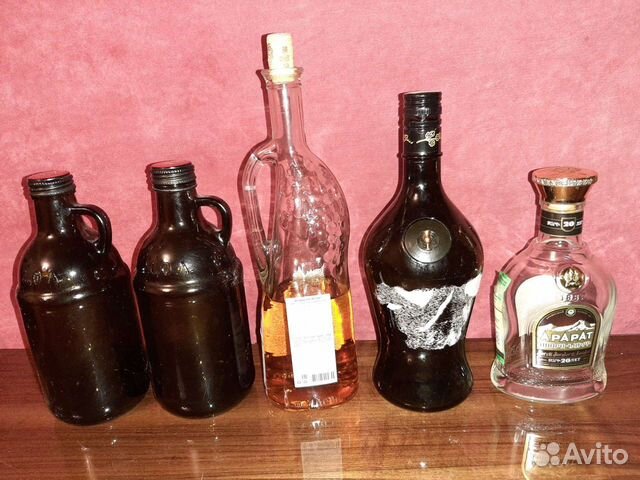 Заготовка для творчества бутылки и разное