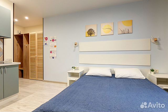 

Квартира-студия, 23 м², 1 кровать