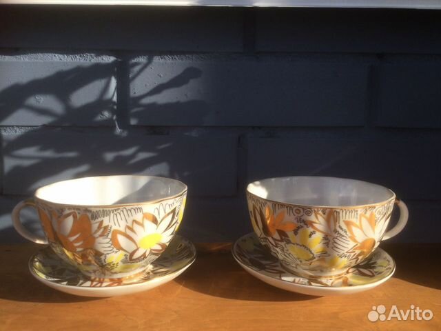 Чайные пары фарфор лфз и дулево СССР