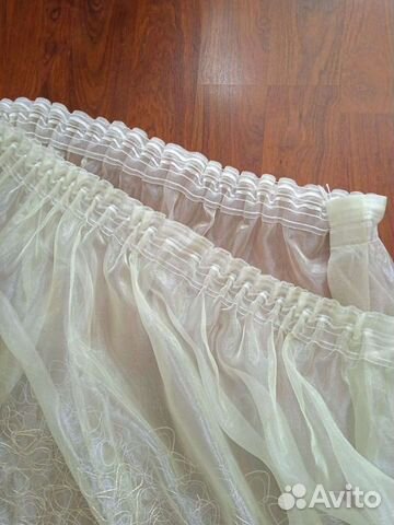 Тюль высота 2,87