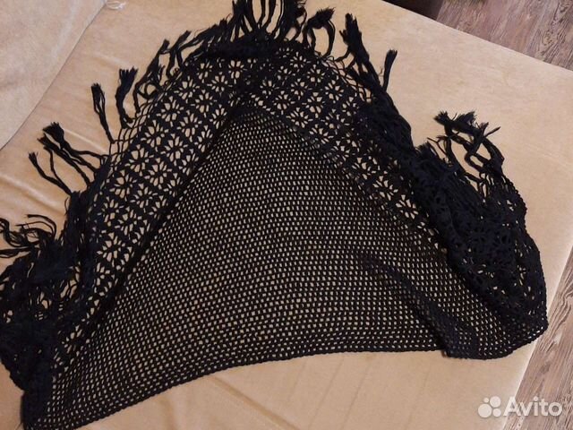 Шаль ручная работа