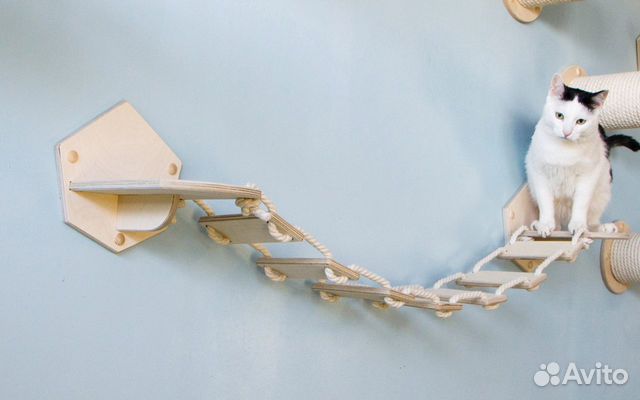 Игровой комплекс для кошки, мостик для кошки