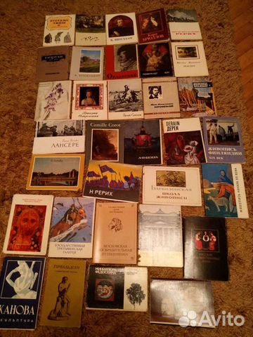 Набор открыток СССР живопись, архитектура и другие