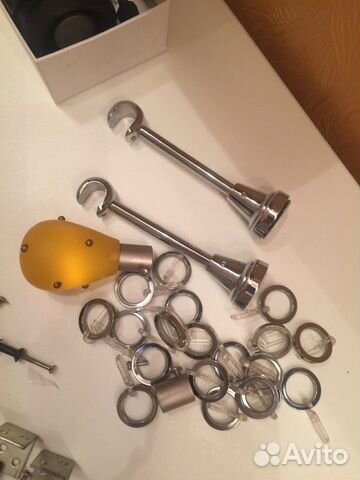 Держатели крепежи багет для штор