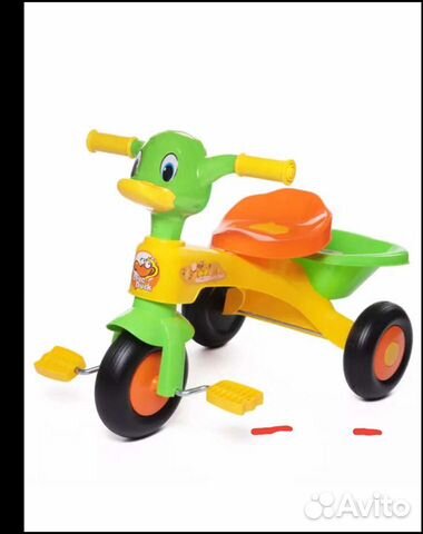 Машинка каталка велосипед трёх колёсные
